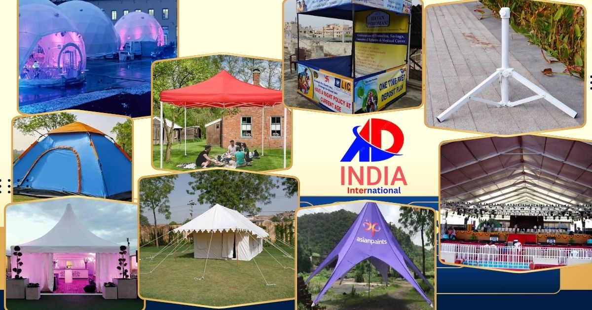 Gold And Blue Modern House For You Facebook Ad